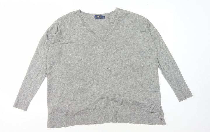 Polo Ralph Lauren Women's Grey XS Pullover Jumper