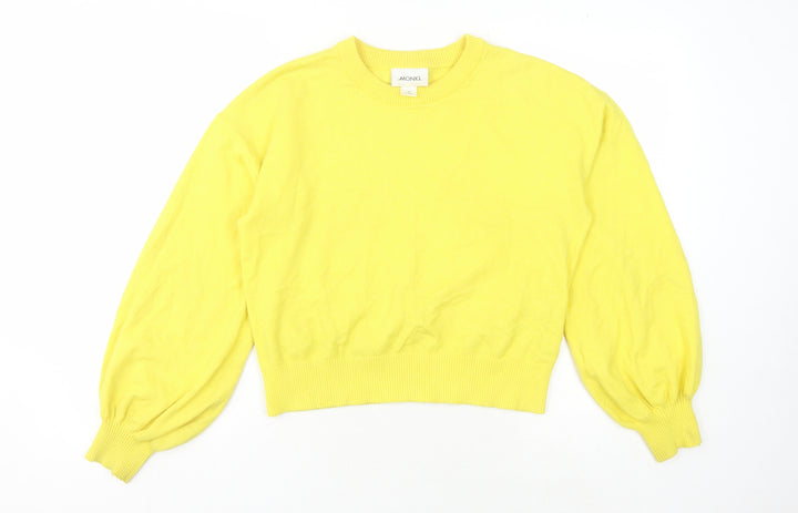 Monki Women's Yellow XS Pullover Jumper