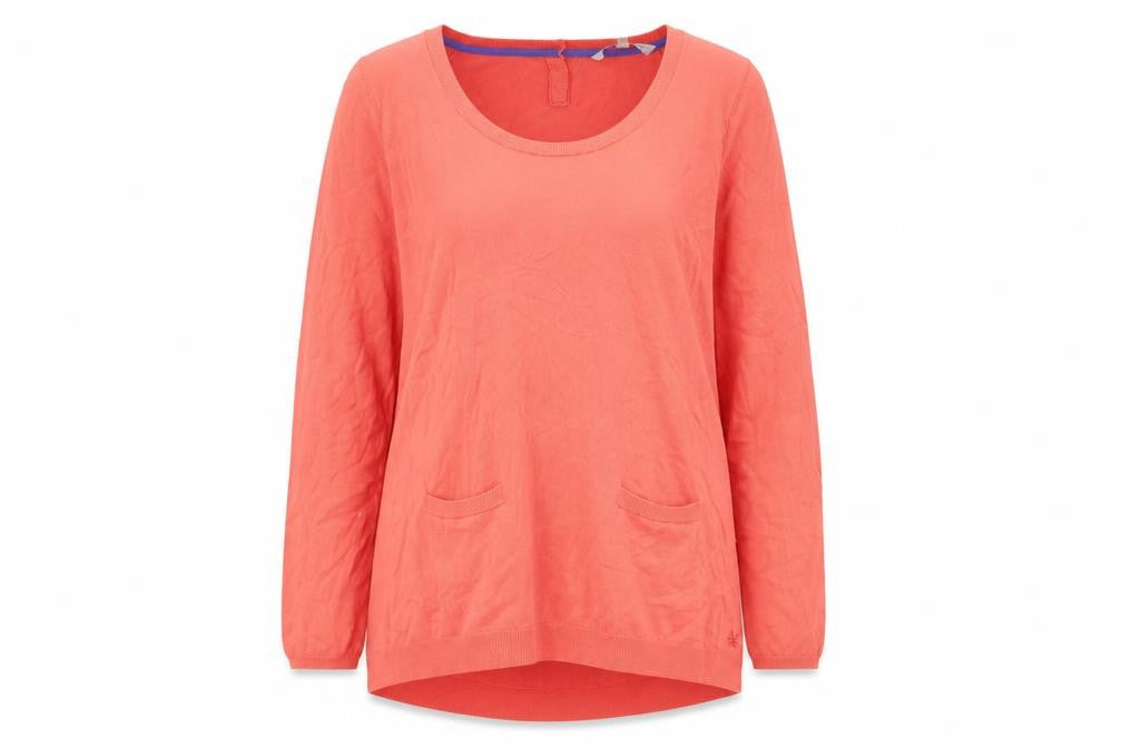 Front view of Crew Clothing Women's Pink jumper -, size 12