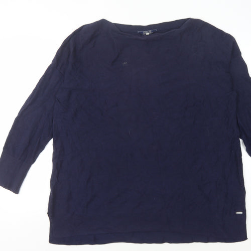 Joules Women's Blue Pullover Jumper, Size 18