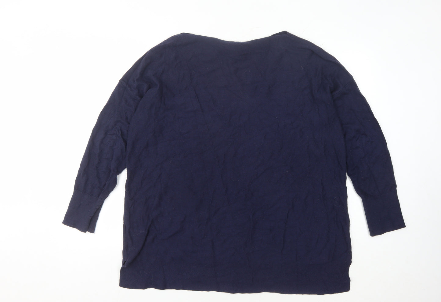 Joules Women's Blue Pullover Jumper, Size 18