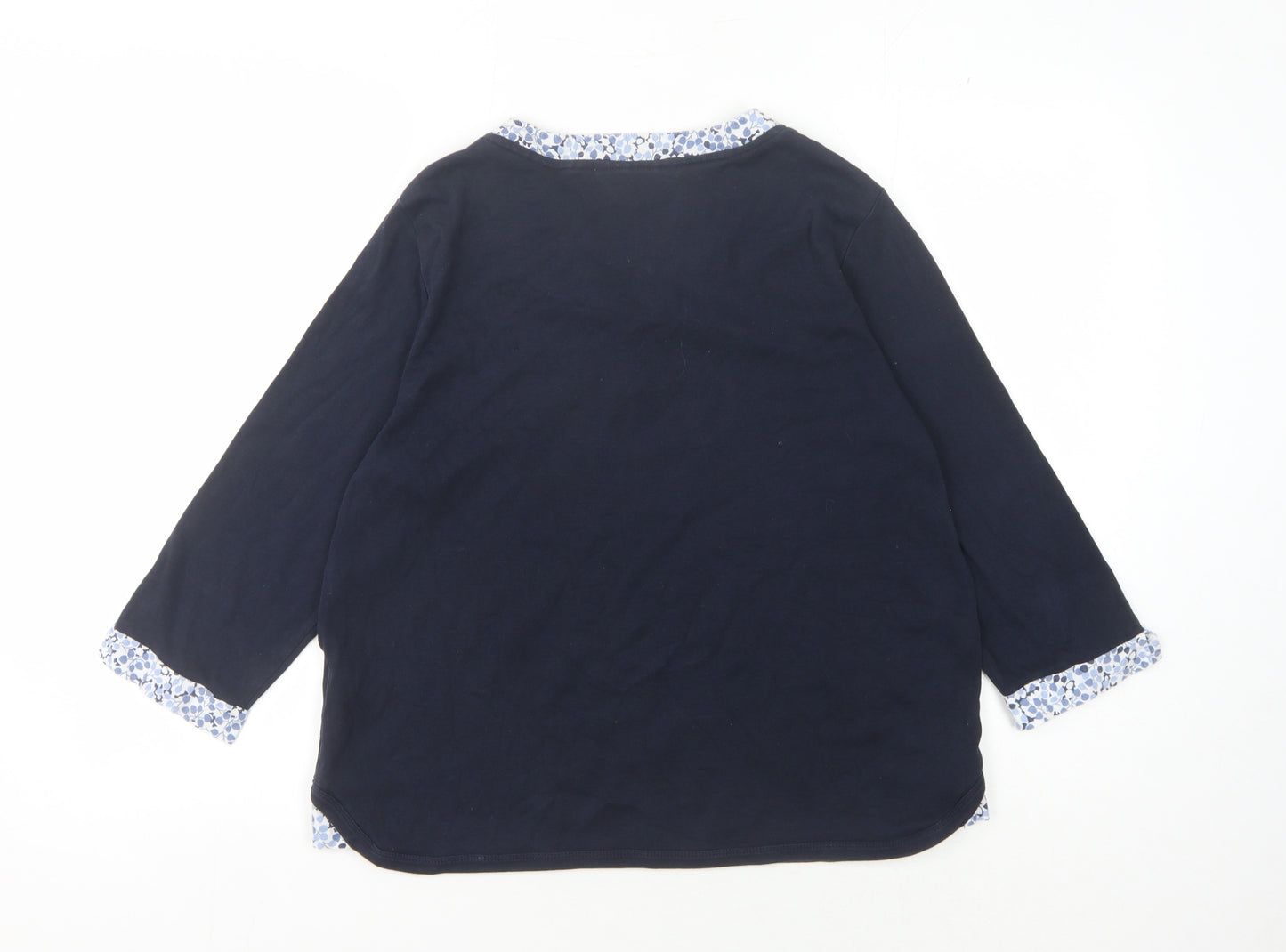 Maine New England Women's Blue Blouse Size 16