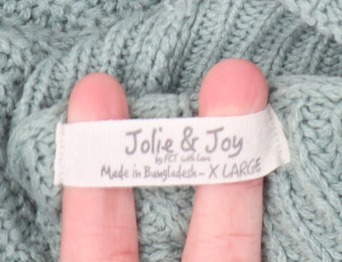 Jolie & Joy Women's Green XL Knit Jumper