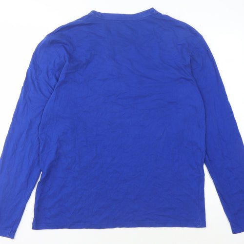 Russell Athletic Men's Blue XL Long Sleeve T-Shirt