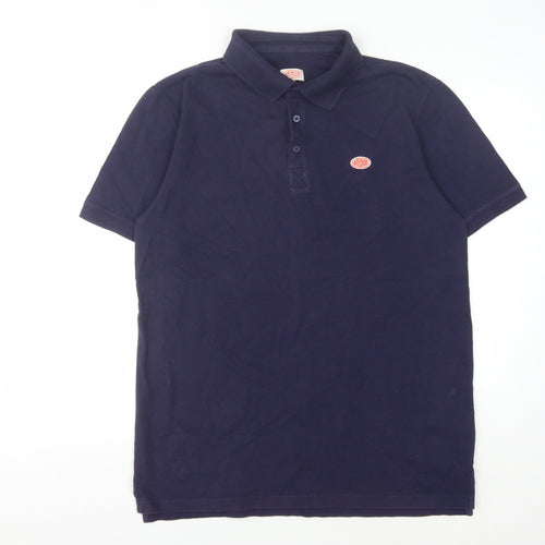 Armor Lux Men's Blue Polo Shirt XL Short Sleeve Cotton