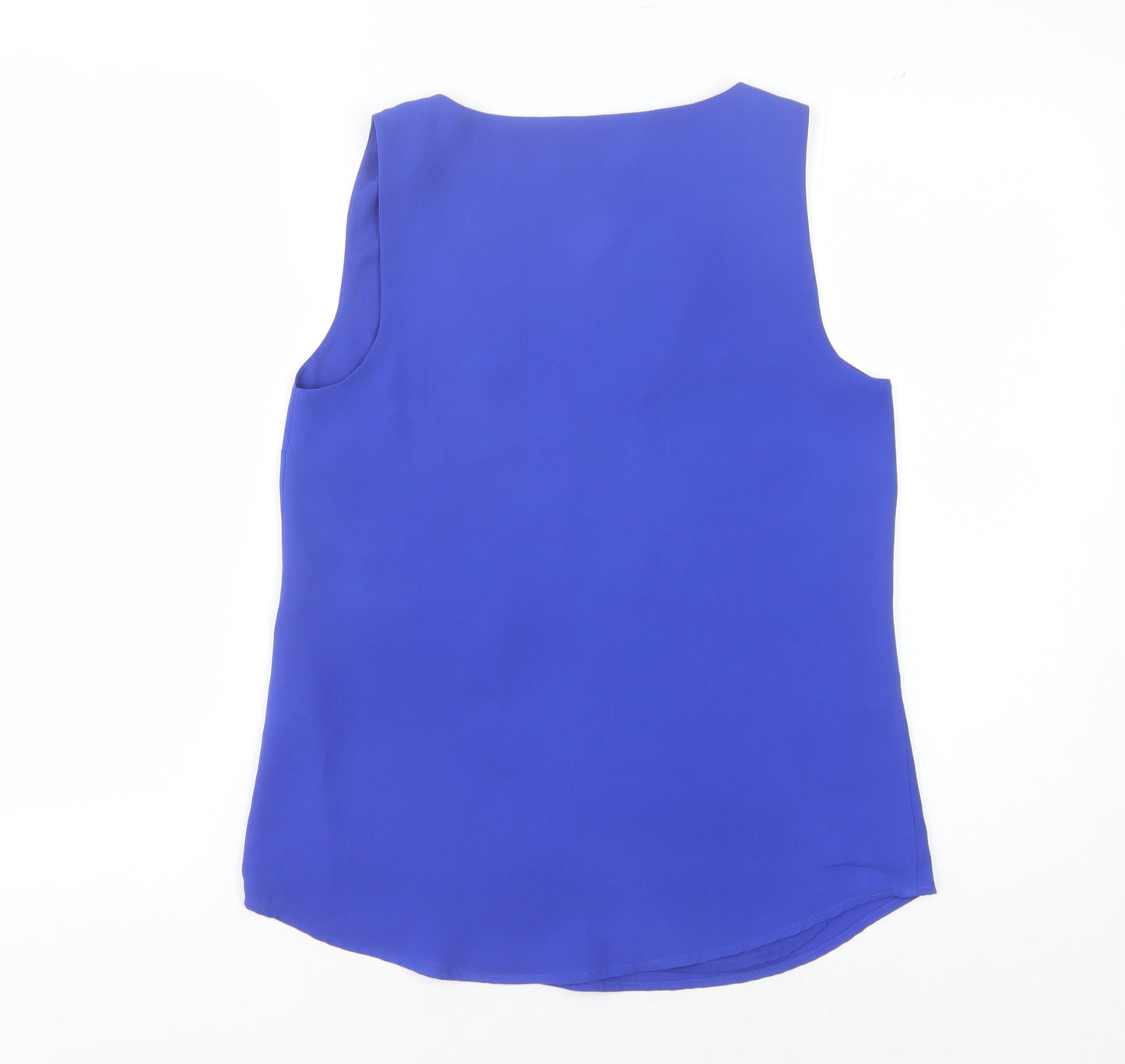 Oasis Women's Blue Tank Top, Size 8, V-Neck, Casual