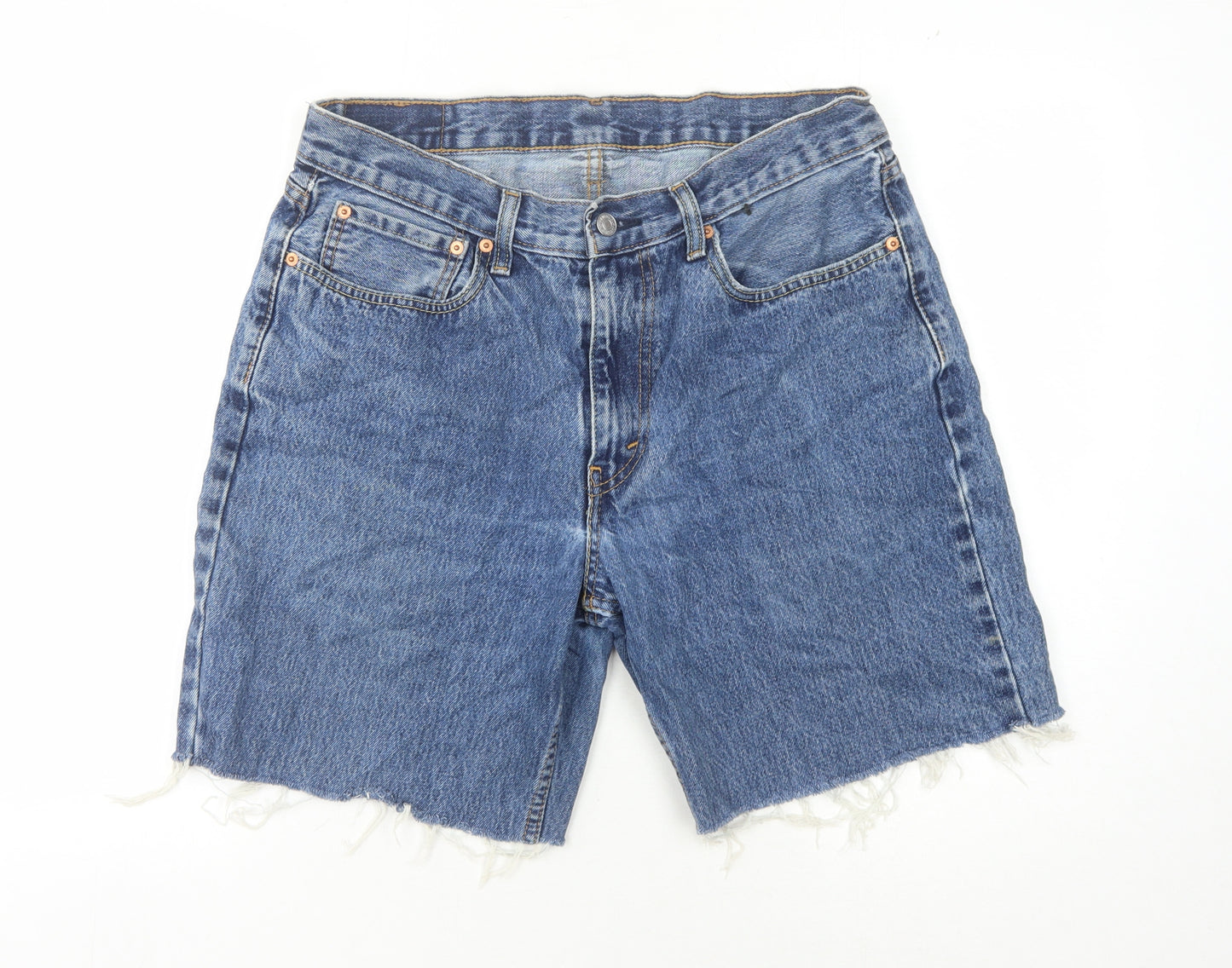 Levi Strauss Men's Blue Denim Shorts - Size 34