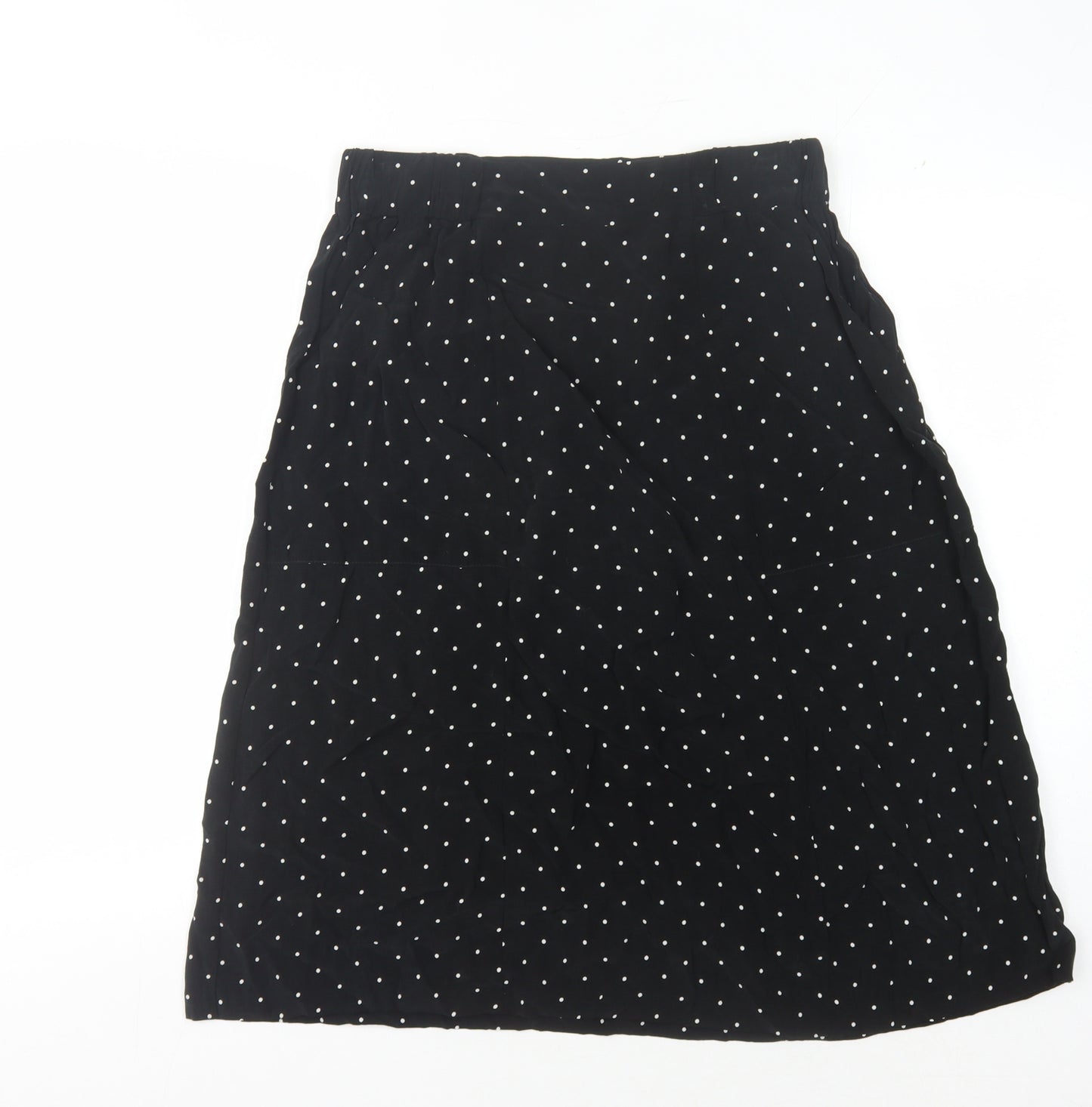 Whistles Polka Dot Women's Skirt in Black, Size S