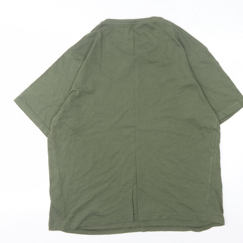 Bench Men's Green T-shirt Size 2XL