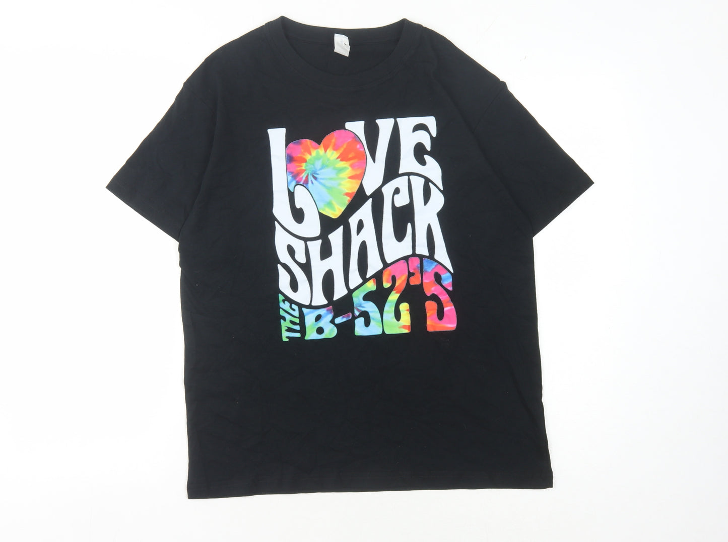 The B-52's Love Shack Black T-Shirt - Men's Size S