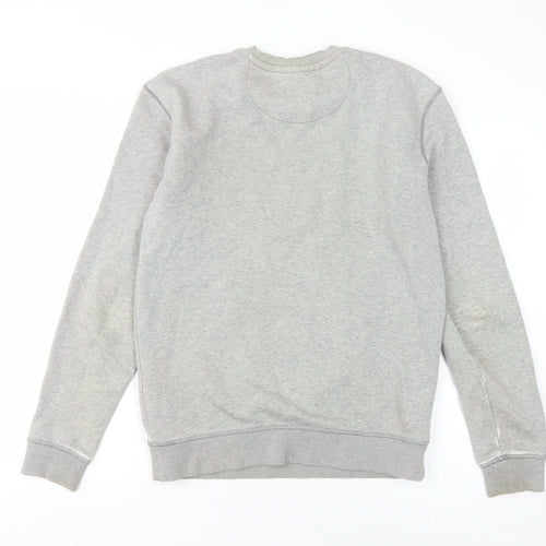 Jack Wills Men's Grey Graphic Print XS Pullover Sweatshirt