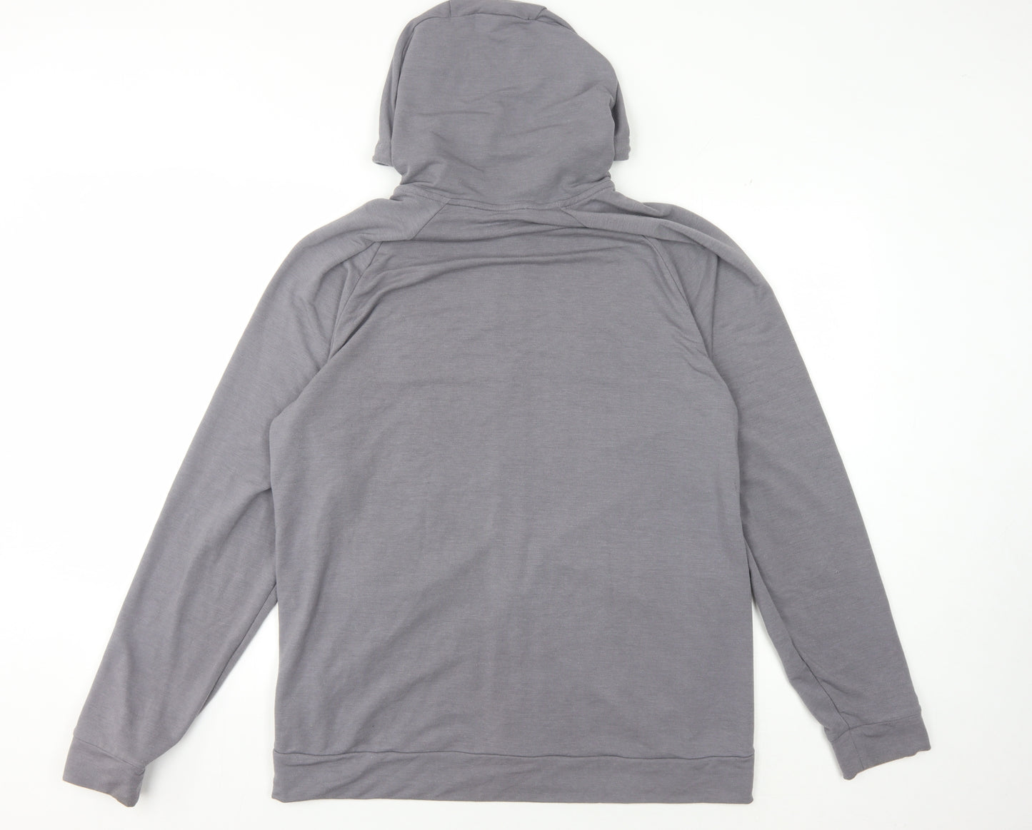 Nike Men's Grey Full Zip Hoodie Size L