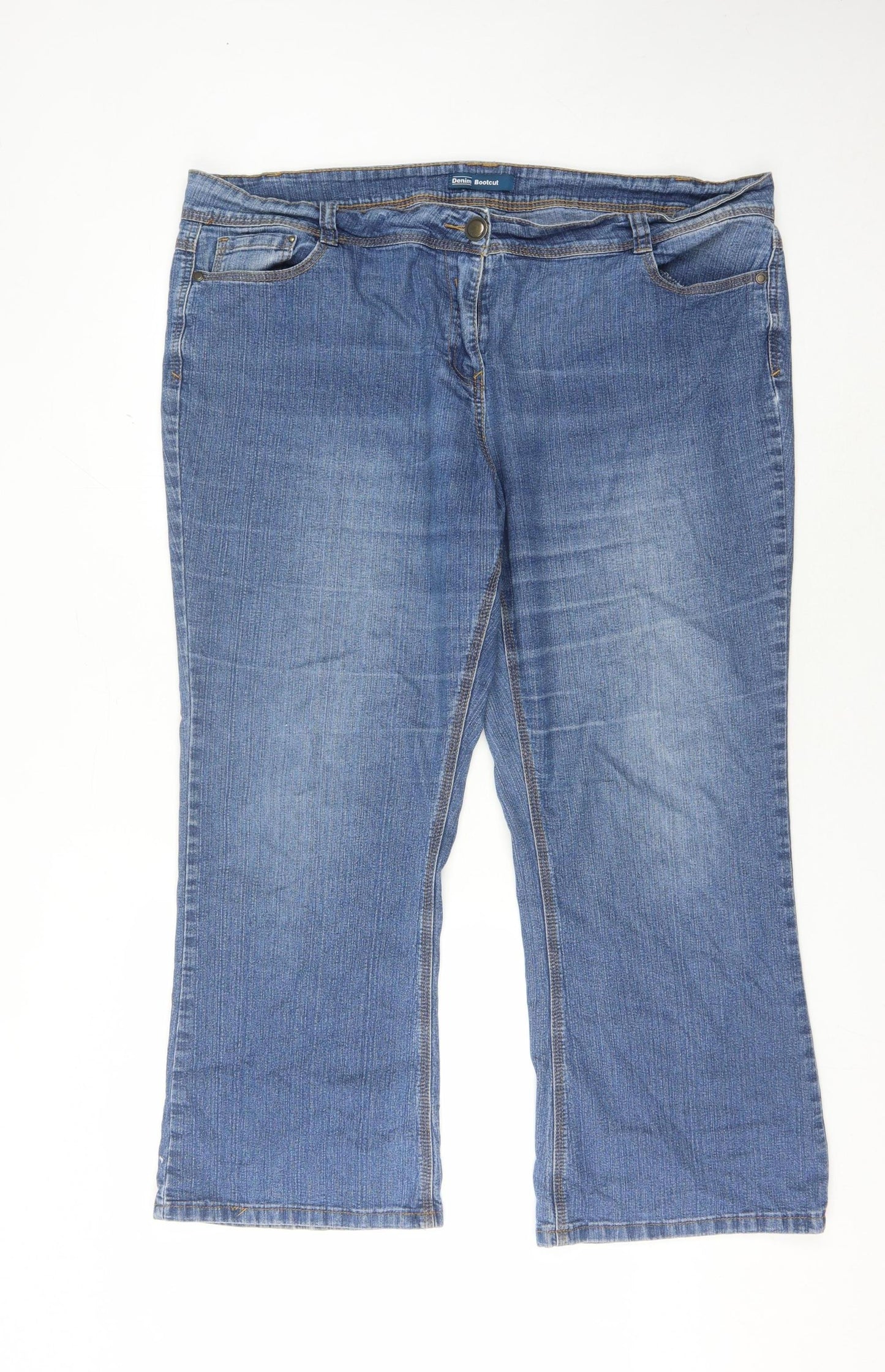 BHS Women's Blue Bootcut Jeans Size 20
