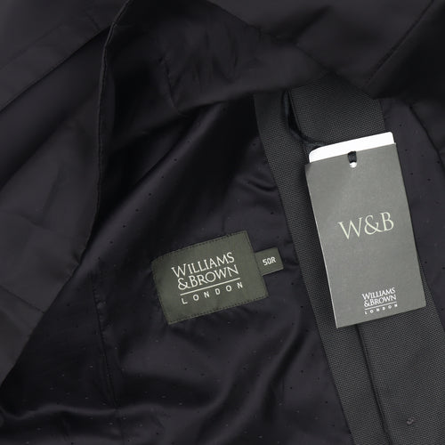 Williams & Brown Men's Grey Suit Waistcoat 50R Formal