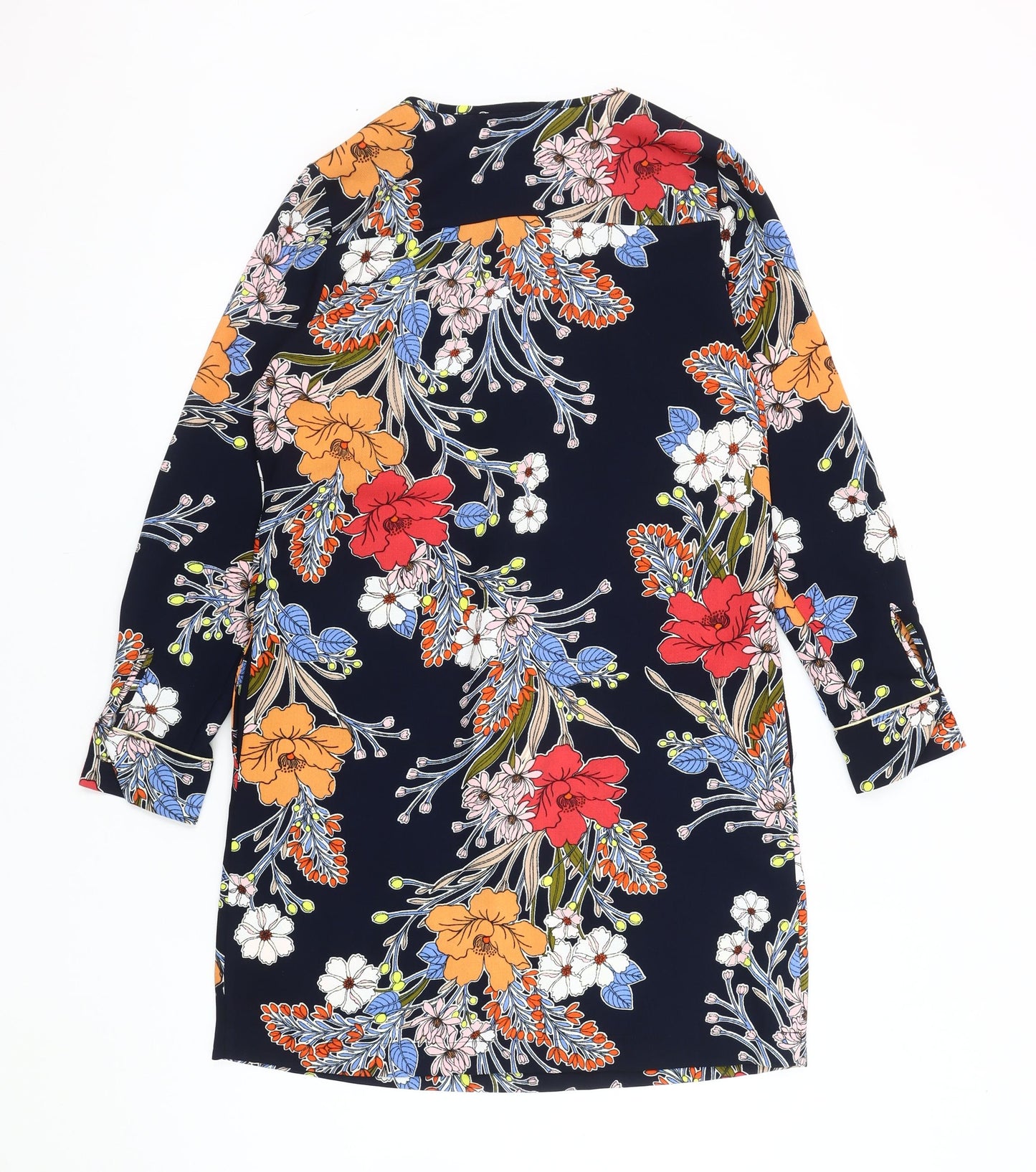 Next Women's Multicoloured Floral Shift Dress, Size 8