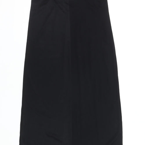 New Look Women's Black Slip Dress Size 10