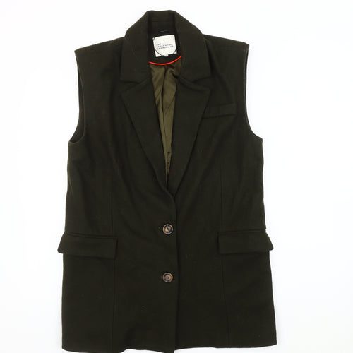 My Essential Wardrobe Women's Green Waistcoat Size 8