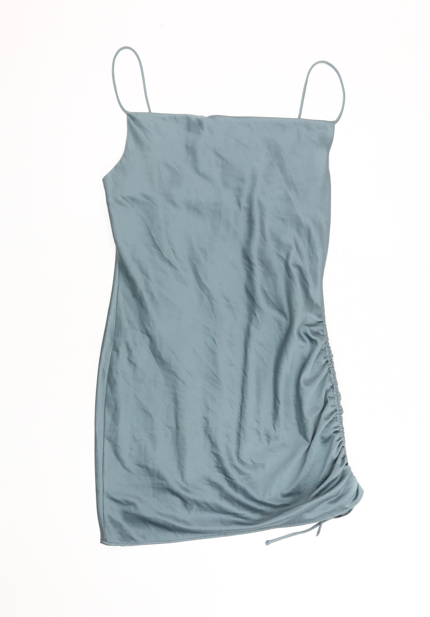 Topshop Women's Blue Slip Dress 10