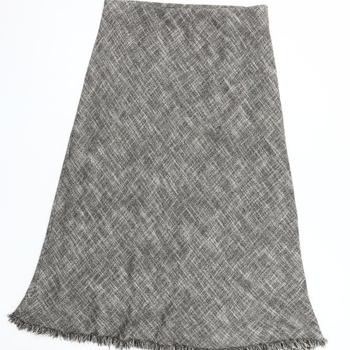 Marks and Spencer Women's Grey A-Line Long Skirt Size 16