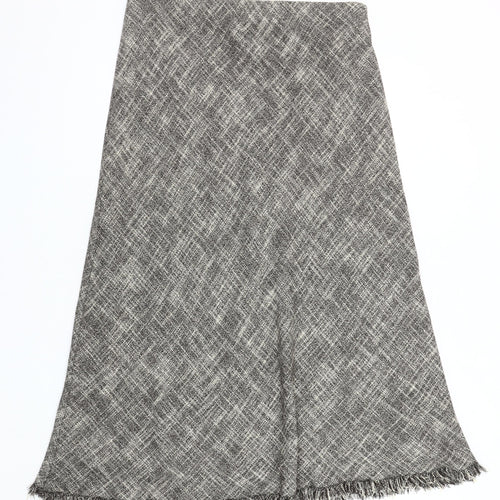 Marks and Spencer Women's Grey A-Line Long Skirt Size 16
