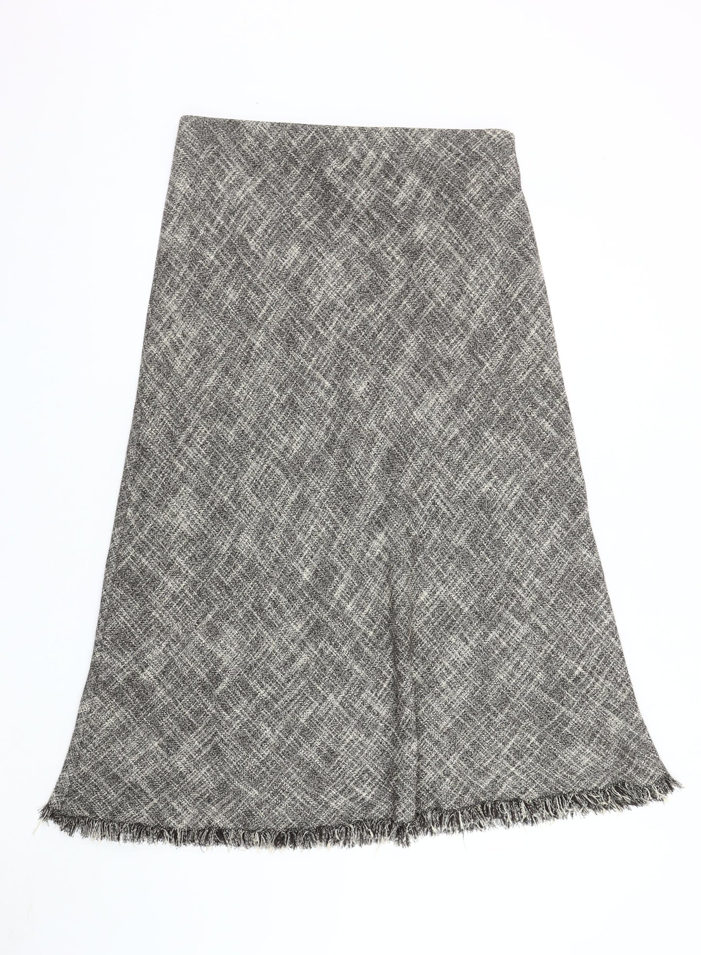 Marks and Spencer Women's Grey A-Line Long Skirt Size 16