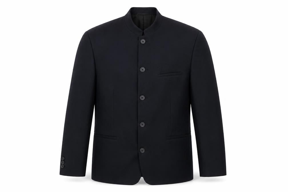 Front view of Burton Men's Blue Regular Fit Jacket, size 40