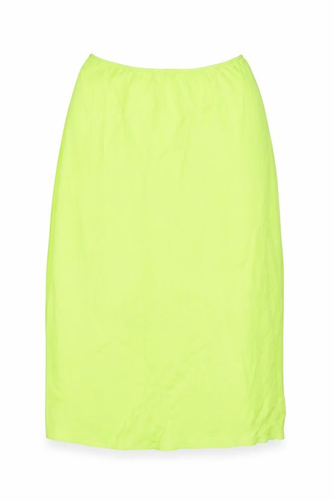 Front view of ASOS Women's Green Midi Skirt, size 6