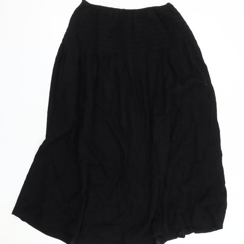 Marks & Spencer Women's Black Peasant Skirt Size 14