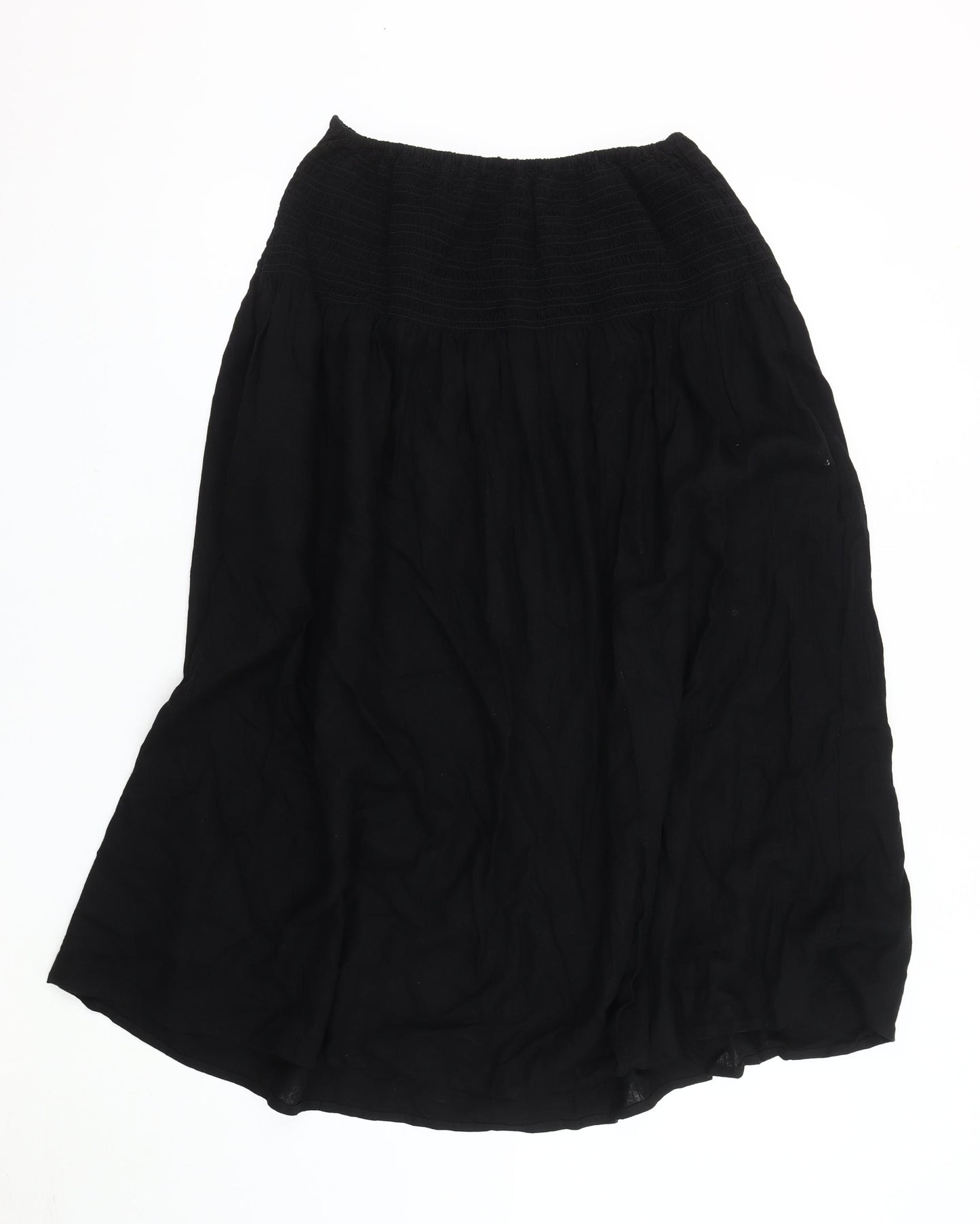 Marks & Spencer Women's Black Peasant Skirt Size 14