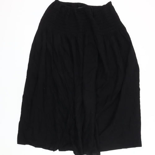 Marks & Spencer Women's Black Peasant Skirt Size 14