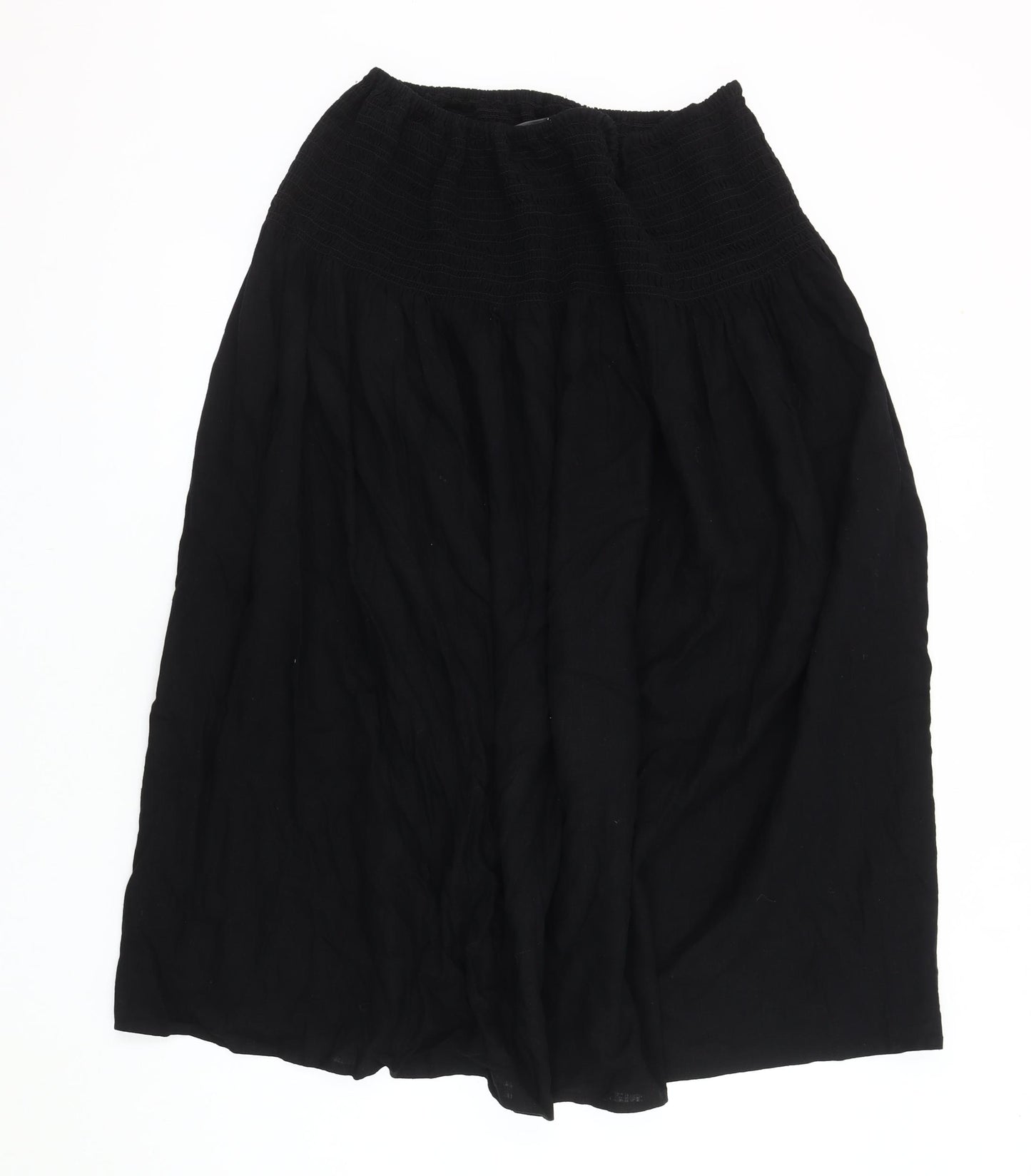 Marks & Spencer Women's Black Peasant Skirt Size 14