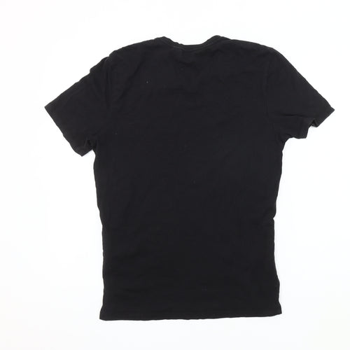 Levi's Men's Black V-Neck T-Shirt, Medium
