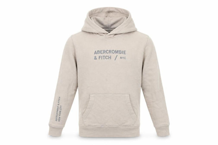 Abercrombie & Fitch Boys Hoodie Size 10 - Logo Graphic Pullover