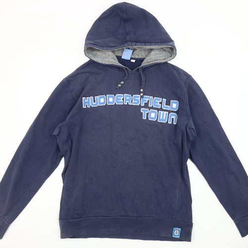 HTFC Men's Blue Pullover Hoodie Size L