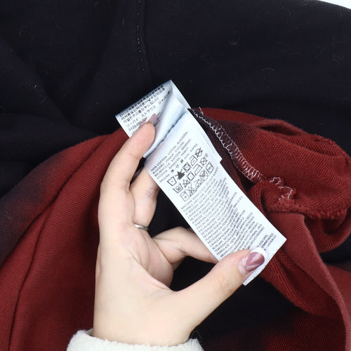 Levi's Unisex Black & Red XS Pullover Sweatshirt