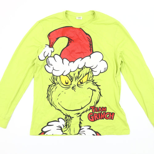 The Grinch Christmas Pyjama Top Green L
