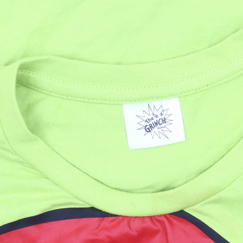 The Grinch Christmas Pyjama Top Green L