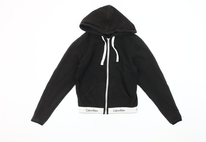 Calvin Klein Men's Black Hooded Jacket XS