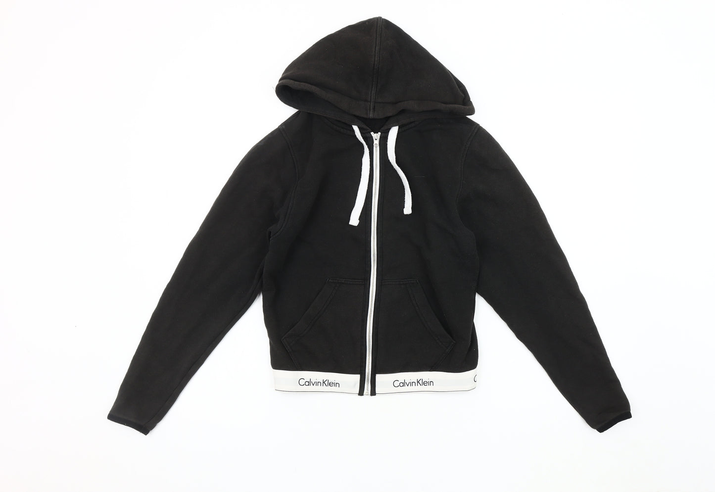 Calvin Klein Men's Black Hooded Jacket XS