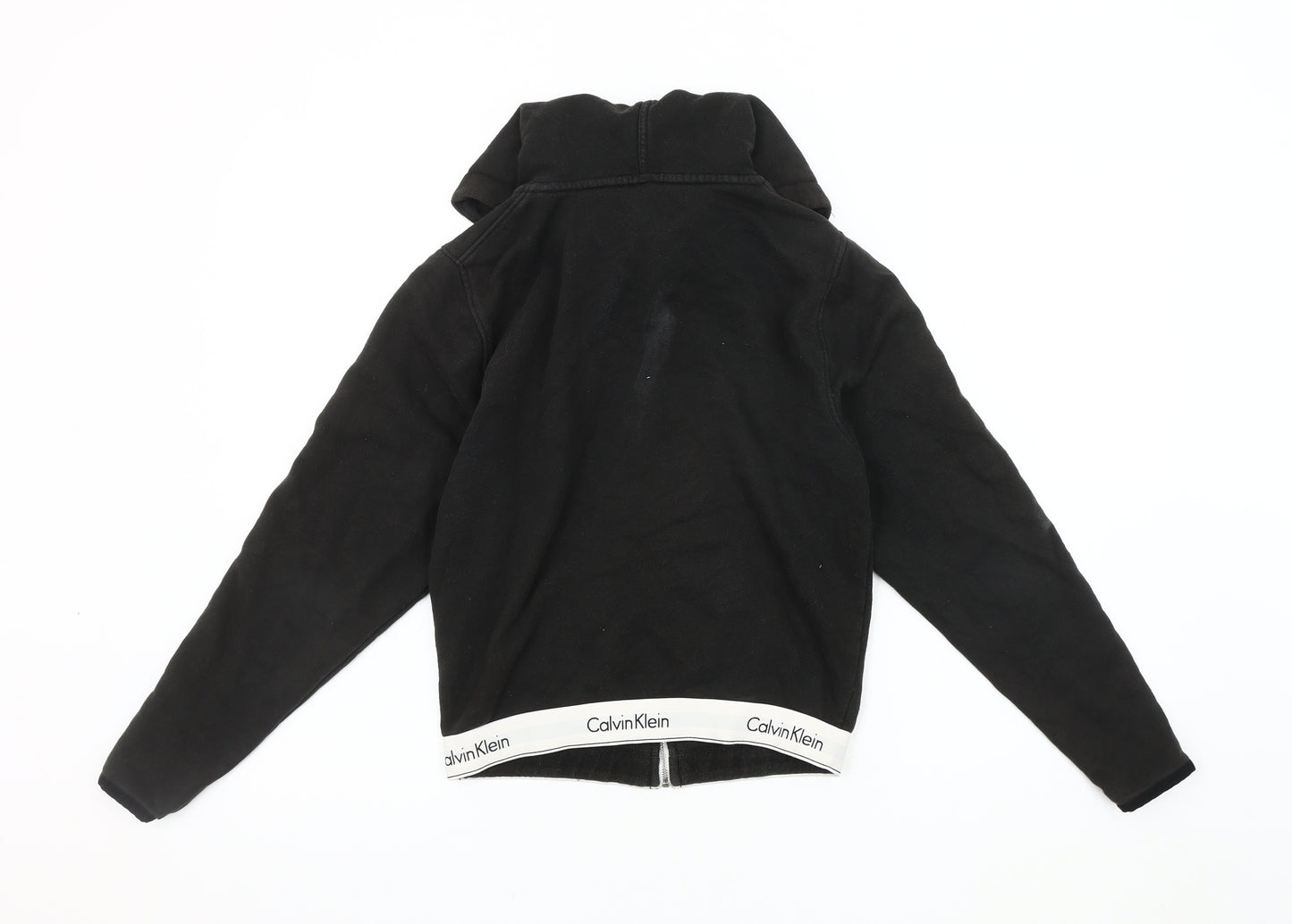 Calvin Klein Men's Black Hooded Jacket XS