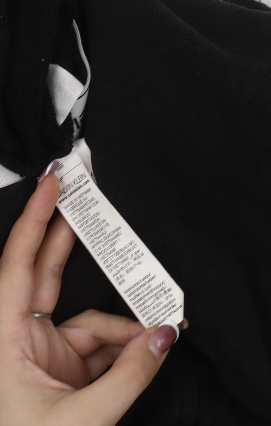 Calvin Klein Men's Black Hooded Jacket XS