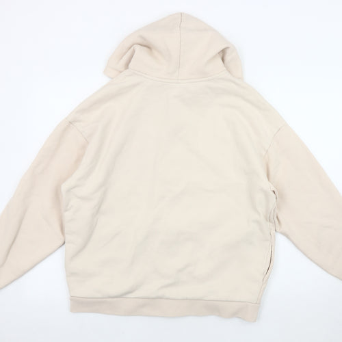Slazenger Women's Beige Full-Zip Hooded Jacket