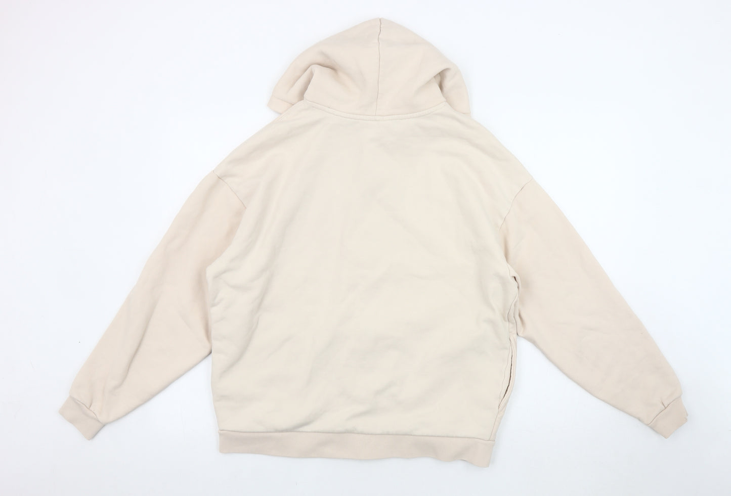 Slazenger Women's Beige Full-Zip Hooded Jacket