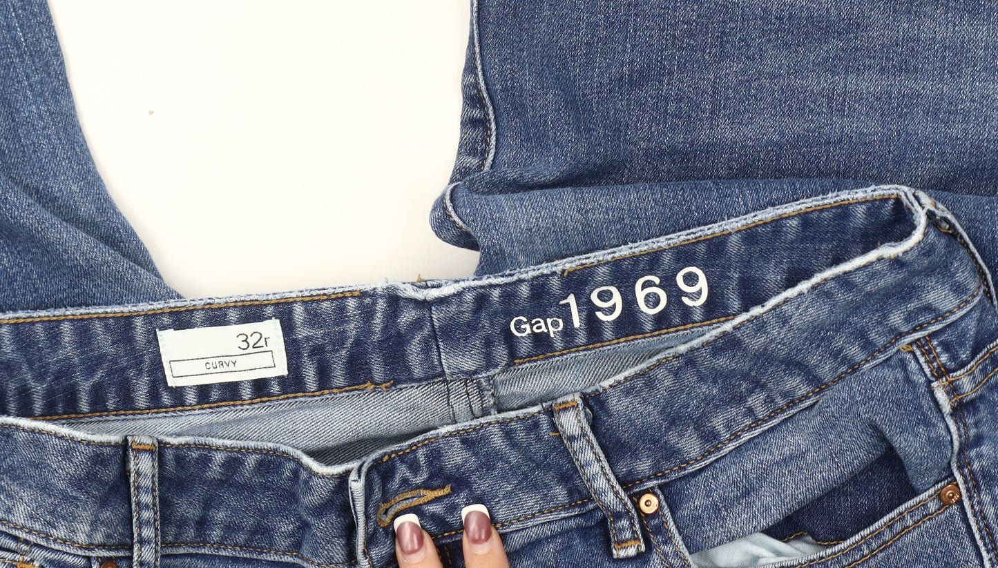 Gap Women's Blue Bootcut Jeans - Size 14