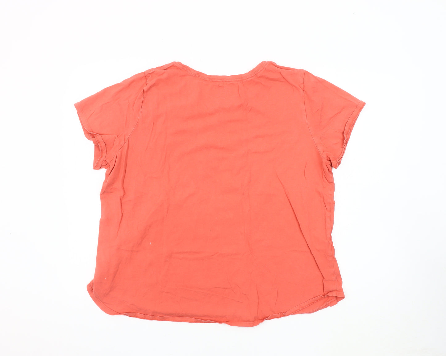 Sfera Women's Red Graphic T-Shirt, 2XL, Casual Short Sleeve