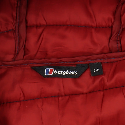 Berghaus Boys Blue Puffer Jacket, 7-8 Years, Hooded, Casual
