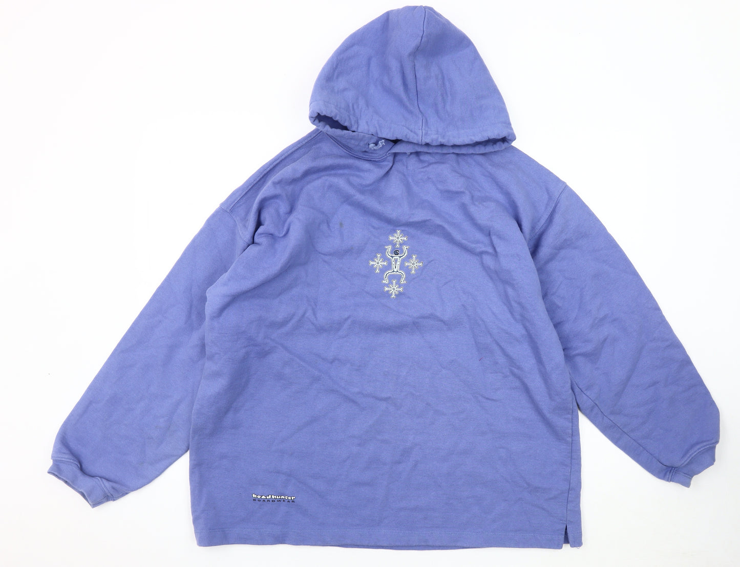 Headhunter Men's Blue Pullover Hoodie L