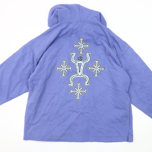 Headhunter Men's Blue Pullover Hoodie L