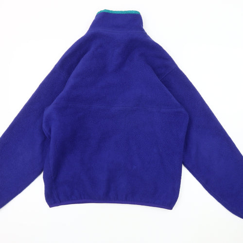 Patagonia Men's Purple Henley Sweatshirt M