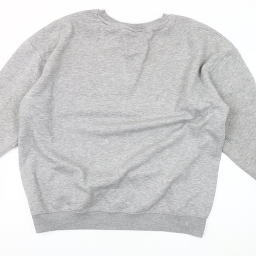 NBA Men's Grey Los Angeles Lakers Sweatshirt L